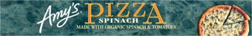 Amy's Spinach Organic Original Crust Frozen Pizza Perspective: bottom
