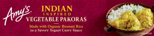 Amy's® Indian Vegetable Pakoras Frozen Meal Perspective: bottom
