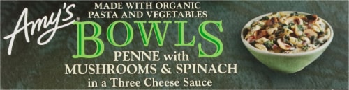Amy's® Mushroom & Spinach Penne Bowl Perspective: bottom