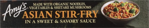Amy's® Asian Stir-Fry Frozen Meal Perspective: bottom