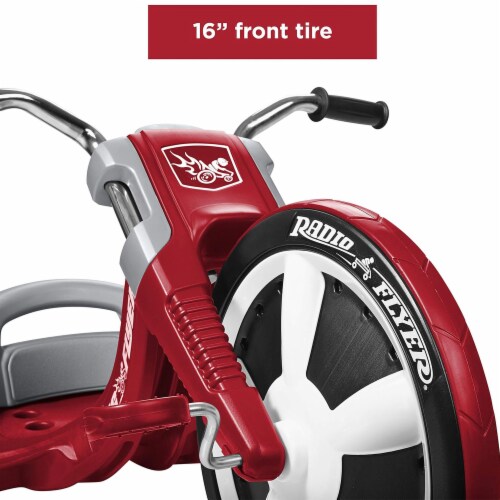 Radio Flyer Deluxe Big Flyer Big Front Wheel Chopper Style Trike