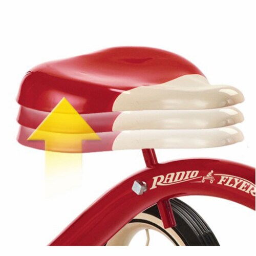 Radio Flyer® Classic Toddler Tricycle - Red Perspective: bottom