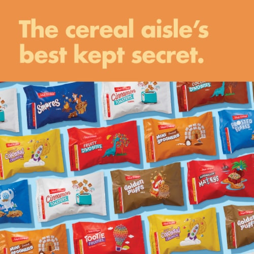 Malt-O-Meal Fruity Dyno-Bites with Marshmallows Family Size Bag Cereal Perspective: bottom