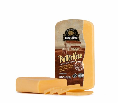 Boars Head Butterkase Cheese Perspective: bottom