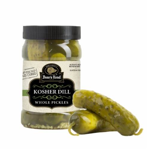 Boar's Head Kosher Dill Whole Pickles Perspective: bottom