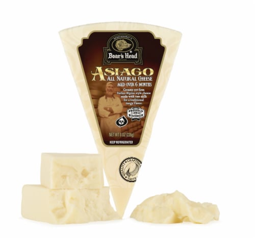 Boar's Head Asiago Cheese Perspective: bottom