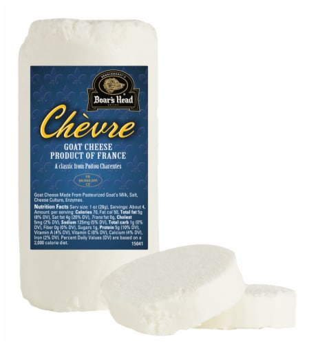 Boar's Head Chevre Goat Cheese Perspective: bottom