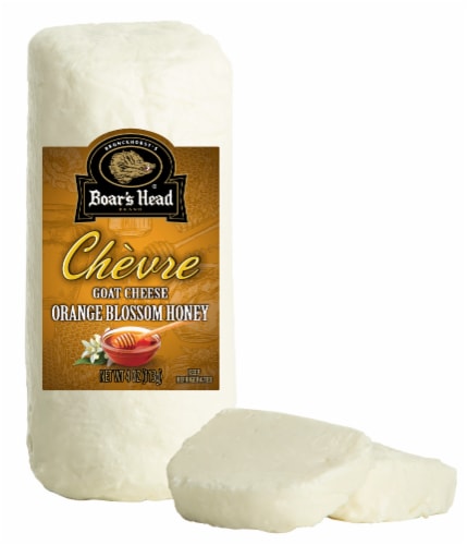 Boar's Head Orange Blossom Honey Chevre Goat Cheese Perspective: bottom