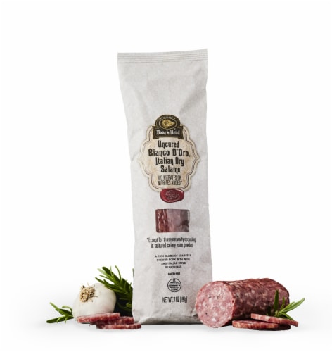 Boar's Head Bianco D'Oro Uncured Italian Dry Salame Perspective: bottom