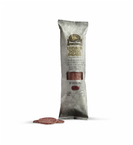 Boar's Head Uncured Genoa Salame Tradizionale Perspective: bottom