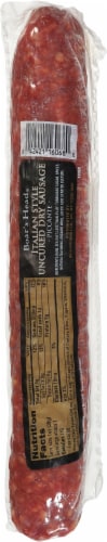 Boar's Head Italian Style Uncured Dry Sausage Piccante Perspective: bottom