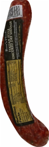Boars Head Italian Style Uncured Dry Sausage Perspective: bottom