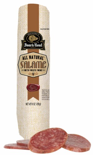 Boar's Head All Natural Salame with White Wine Perspective: bottom