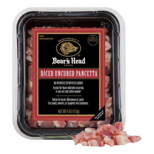 Boar's Head Uncured Pancetta Perspective: bottom