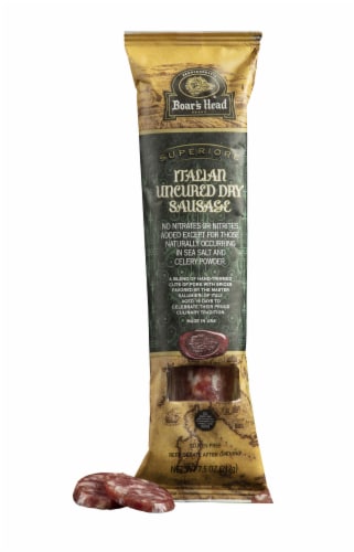 Boar's Head Italian Uncured Dry Sausage Perspective: bottom