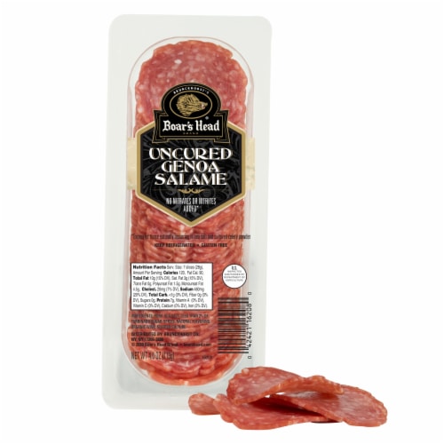 Boar's Head Uncured Genoa Salame Perspective: bottom