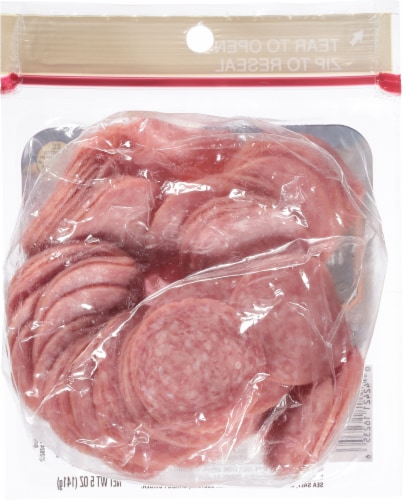 Boar’s Head Uncured Pouch Hard Salami Perspective: bottom