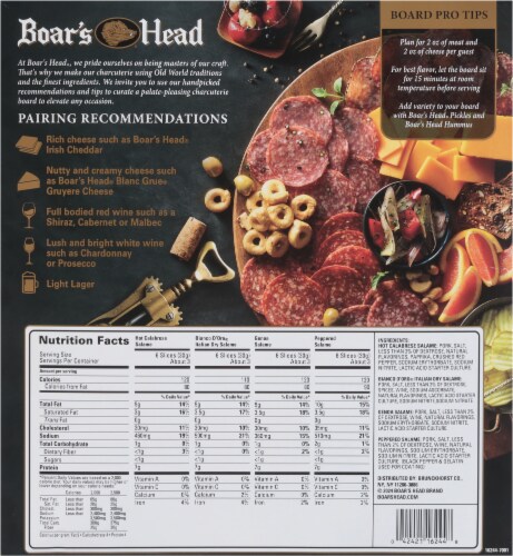 Boar's Head Charcuterie Tray Perspective: bottom