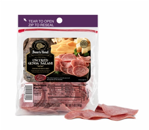 Boar's Head Uncured Genoa Salami Perspective: bottom