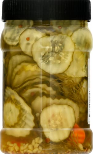 Boar's Head Kosher Dill Pickle Chips Perspective: bottom