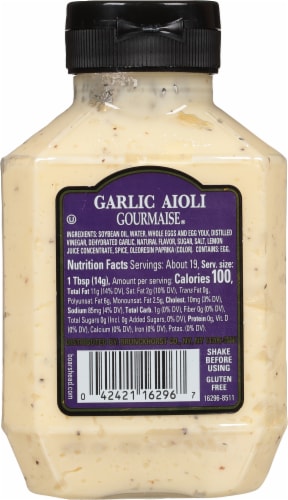 Boar's Head Garlic Aioli Gourmaise Perspective: bottom