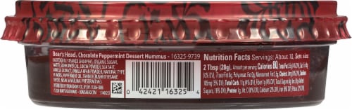 Boar's Head Chocolate Peppermint Dessert Hummus 10 oz Perspective: bottom