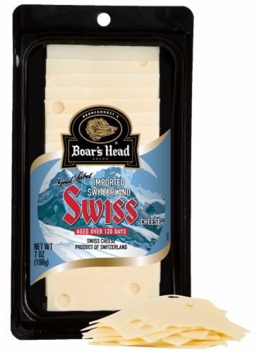 Boar’s Head Imported Switzerland Swiss Cheese Perspective: bottom