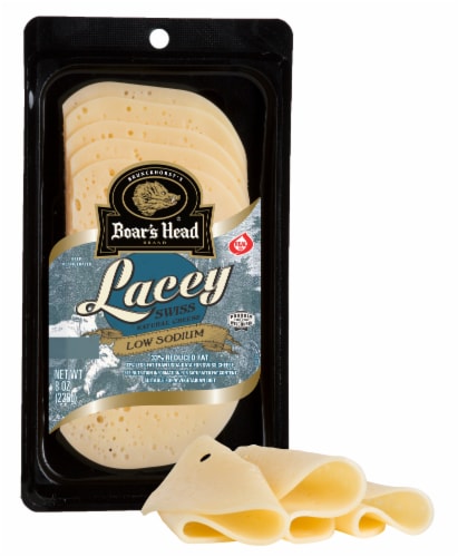 Boar's Head Lacey Swiss Cheese Perspective: bottom