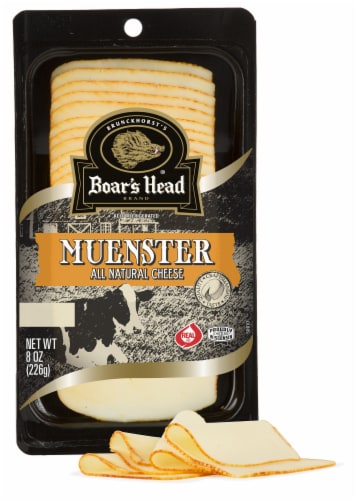 Boar's Head Muenster Cheese Perspective: bottom