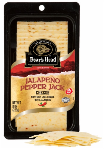 Boar's Head Jalapeño Pepper Jack Cheese Perspective: bottom