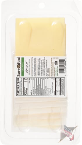 Boar's Head Organic American Cheese Perspective: bottom