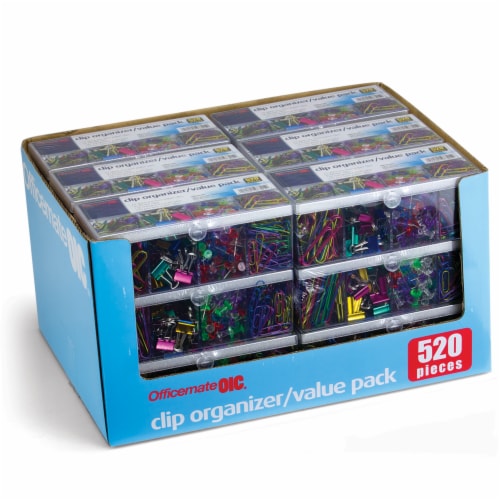 Officemate Clip Organizer Value Pack Perspective: bottom