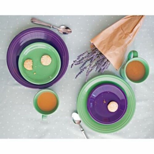 Fiesta Classic Dinnerware Set - Meadow Perspective: bottom