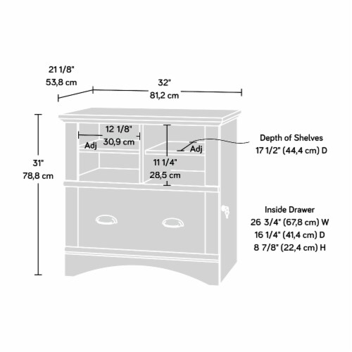 Sauder harbor view discount lateral file
