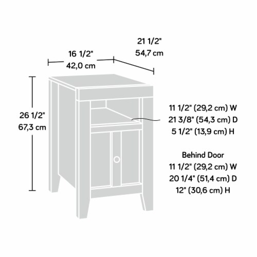 Sauder dakota pass end table discount
