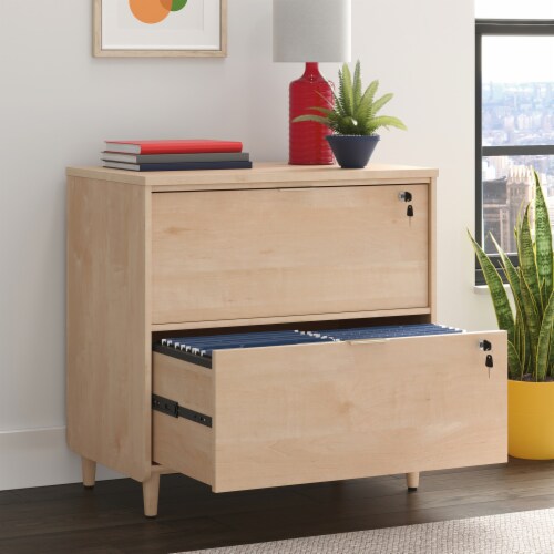 Unfinished lateral store file cabinet