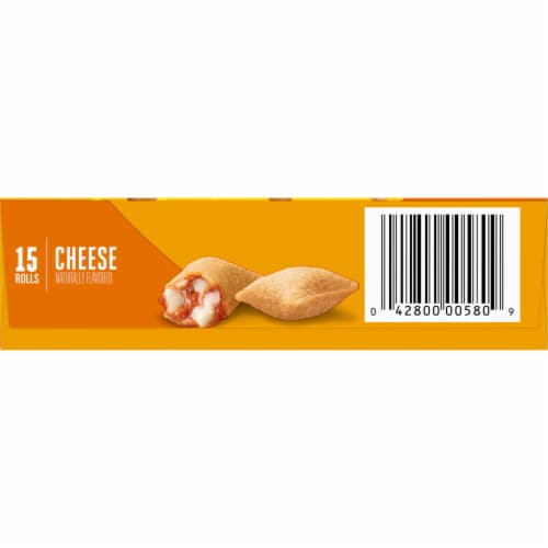 Totino's Pizza Rolls Cheese Flavored Frozen Snacks Perspective: bottom