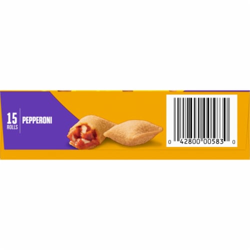 Totino's Pizza Rolls Pepperoni Flavored Frozen Snacks Perspective: bottom