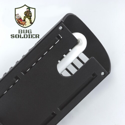 BugSoldier STICK 'EM Mosquito Fly Fruit Flies Glue Trap Pest Catcher UV Light Perspective: bottom