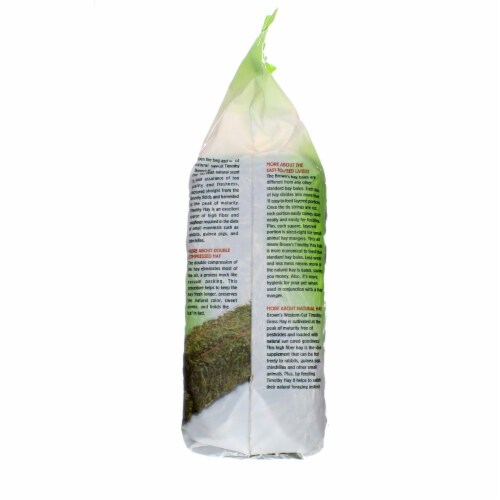 Brown's® Timothy Hay Bale Perspective: bottom