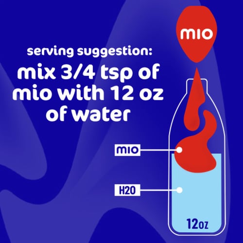 Mio Energy Green Thunder Naturally Flavored Liquid Water Enhancer with Caffeine & B Vitamins Perspective: bottom