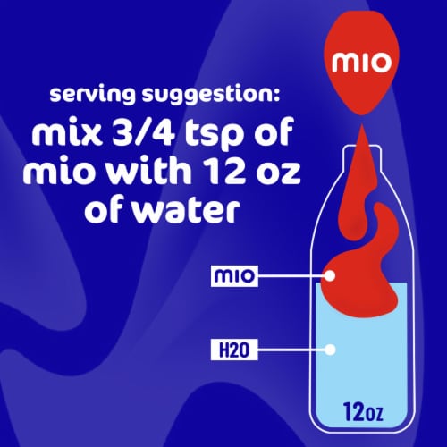 MiO Energy Black Cherry Water Enhancer Water Flavoring Caffeinated Drink Mix Perspective: bottom