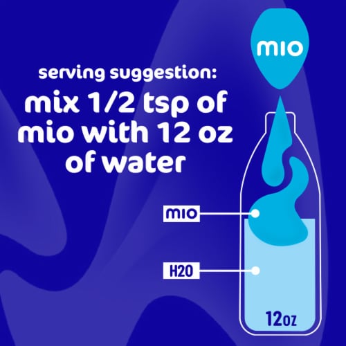 MiO Lemonade Liquid Water Enhancer Water Flavoring Drink Mix 1.62 fl. oz. Bottle Perspective: bottom