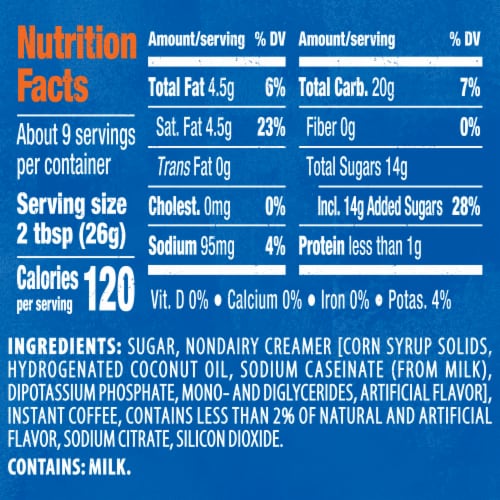 Maxwell House International French Vanilla Cafe-Style Instant Coffee Beverage Mix Perspective: bottom