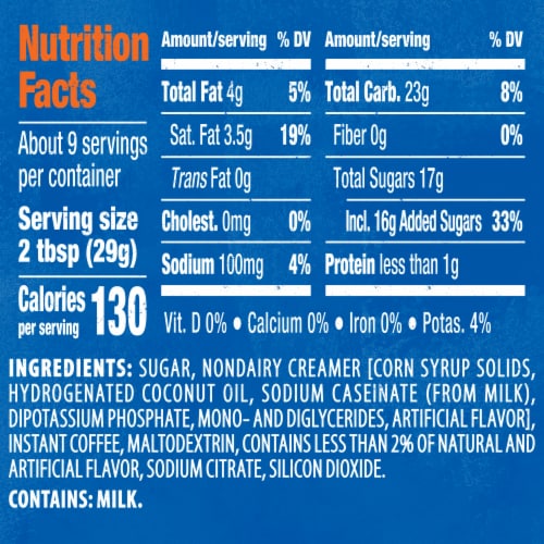 Maxwell House International Hazelnut Café Instant Coffee Perspective: bottom