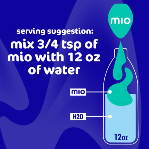 Mio Sport Lemon Lime Naturally Flavored Liquid Water Enhancer with Electrolytes & B Vitamins Perspective: bottom
