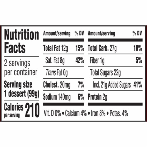 COLLIDERS™ Chopped HERSHEY’S Chocolate Refrigerated Dessert, Pack Perspective: bottom