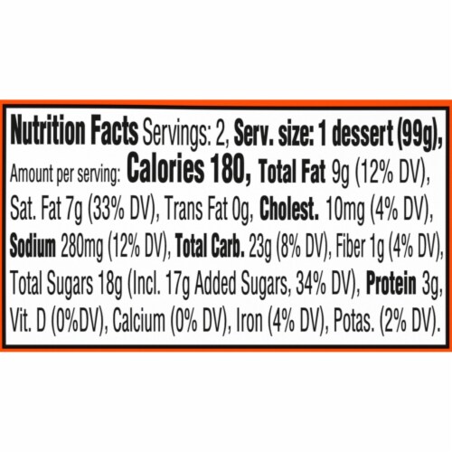 COLLIDERS™ Layered REESE'S Refrigerated Dessert, Pack Perspective: bottom