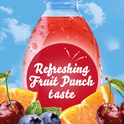 Crystal Light Zero Sugar Fruit Punch Drink Mix Packets Perspective: bottom