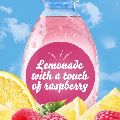 Crystal Light Raspberry Lemonade Artificially Flavored Powdered Drink Mix On the Go Lemonade Packets Perspective: bottom